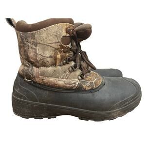 Ozark Trail Men’s Camo 3M Thinsulate Waterproof Insulated Winter Snow Boots 11M